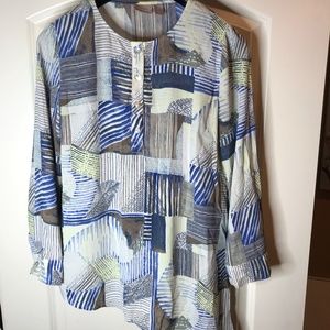 Chico’s Asymmetrical Blouse
